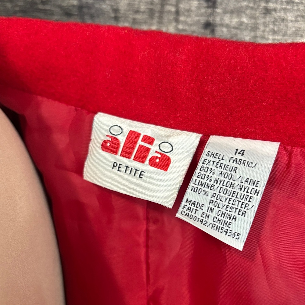 Alia Red Blazer - Picture 5 of 6